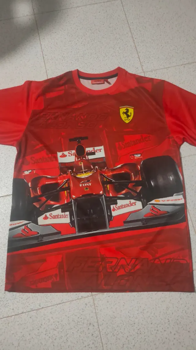 Camiseta Ferrari Fórmula 1