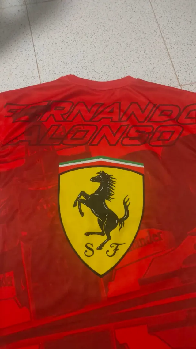 Camiseta Ferrari Fórmula 1