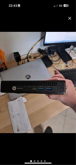 HP EliteDesk 800 G2 Mini PC Negro