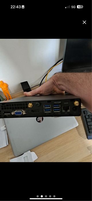 HP EliteDesk 800 G2 Mini PC Negro