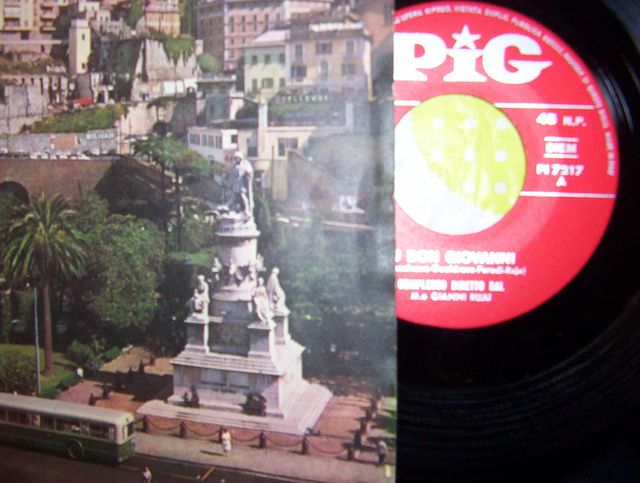 6 Dischi Vinile Piero Parodi Genovese Folk