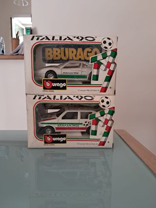 Ferrari e Fiat Burago Italia 90 1/24