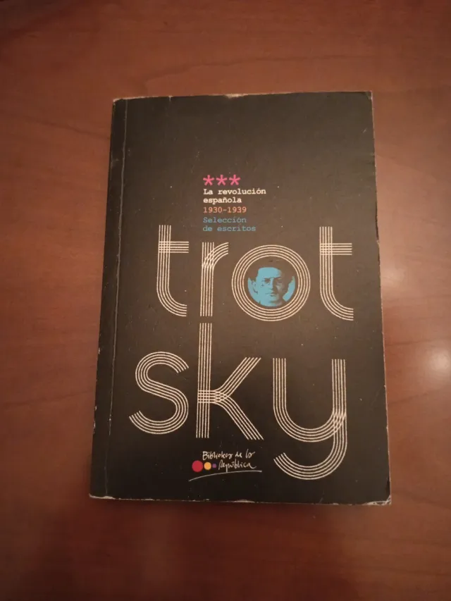 Libro La revolución española Trotsky