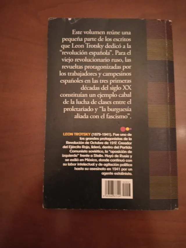 Libro La revolución española Trotsky