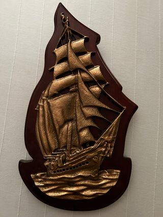 Metopa Bronce Juan Sebastián Elcano 37x20