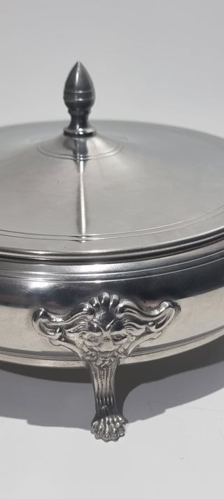 Bombonera Metawa Holland Plateada Vintage