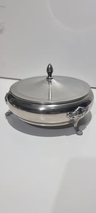 Bombonera Metawa Holland Plateada Vintage