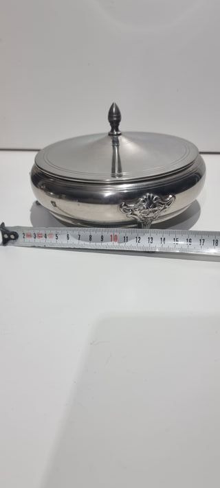 Bombonera Metawa Holland Plateada Vintage