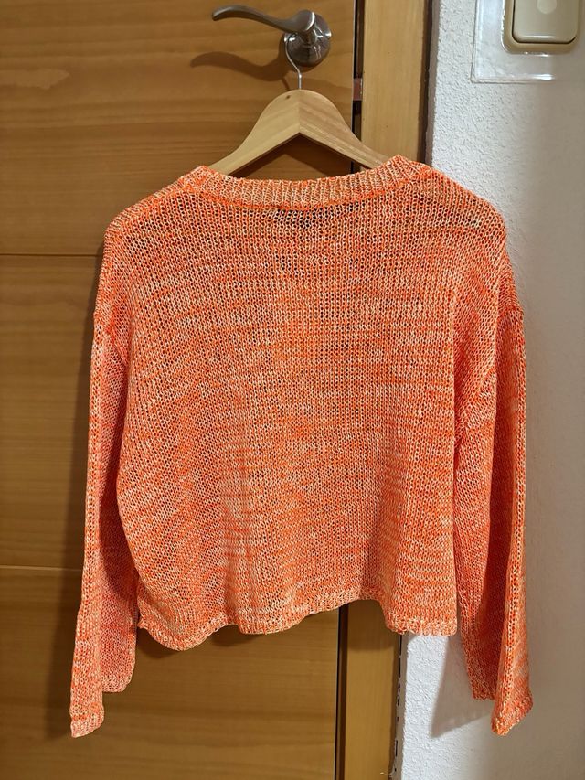 Jersey Zara Naranja Talla S