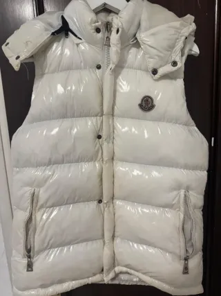 Chaleco Moncler Blanco 