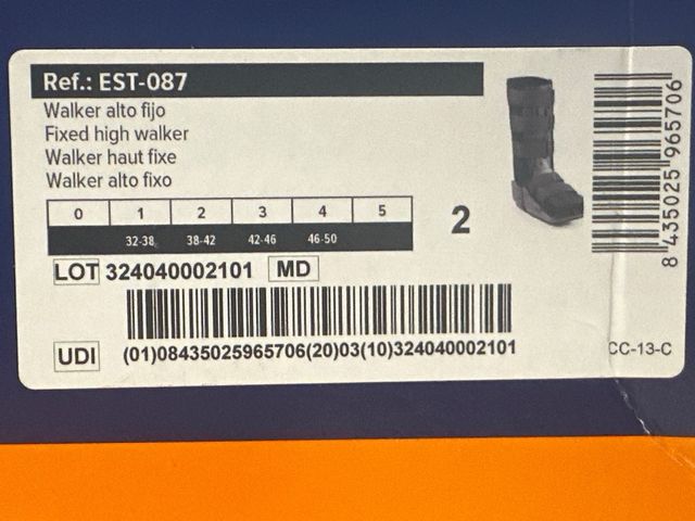 Bota Orliman EST-087 Fija Walker