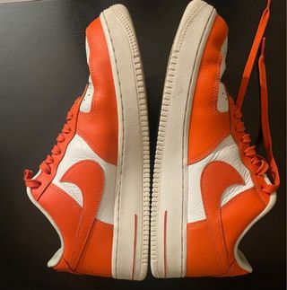 Nike Air Force 1 Naranja y Blanco