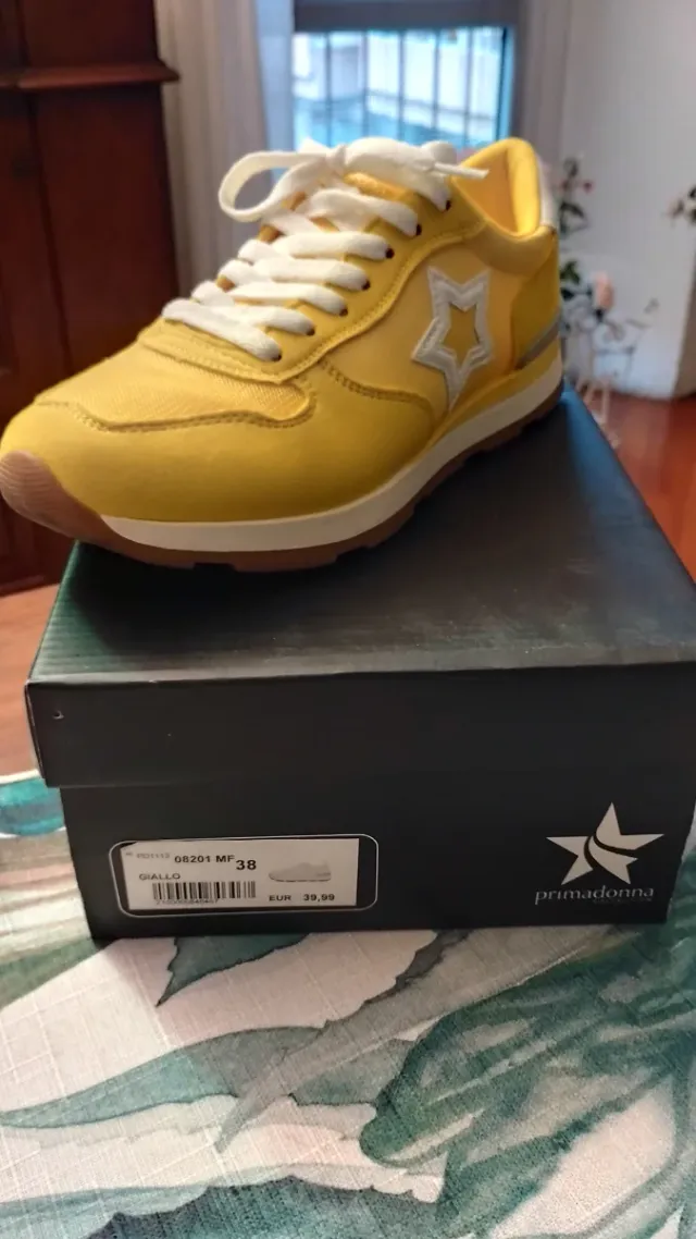 Scarpe Primadonna Gialle Donna