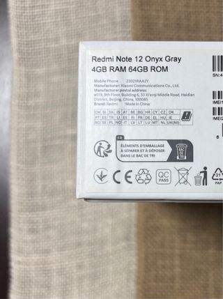 Xiaomi Redmi Note 12 + Vetro temperato