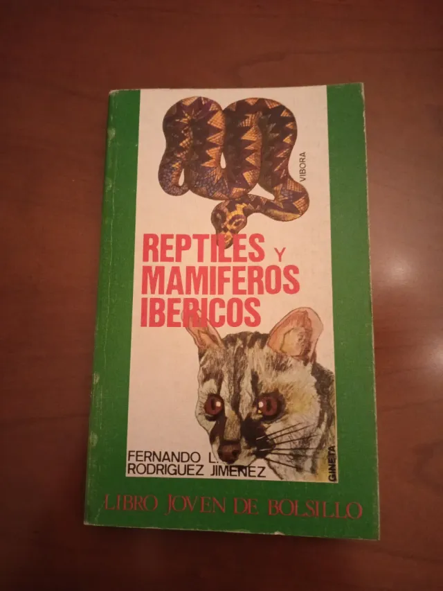 Libro Reptiles y Mamíferos Ibéricos