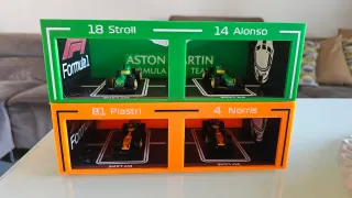 Box per mini F1 Lego