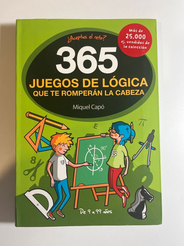 365 enigmas y juegos de lógica: Para niños y ni...