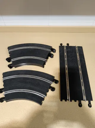 7 curvas y 1 recta Scalextric
