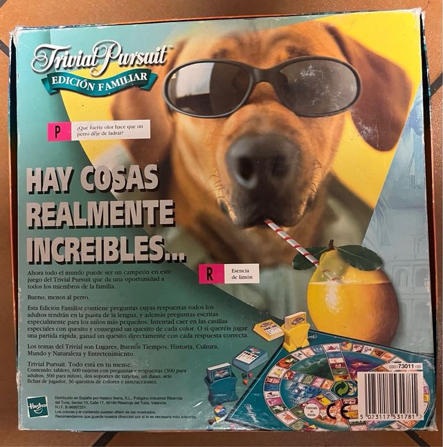 Trivial Pursuit Edición Familiar Juego Mesa