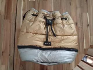 Mochila Tous dorada y plateada