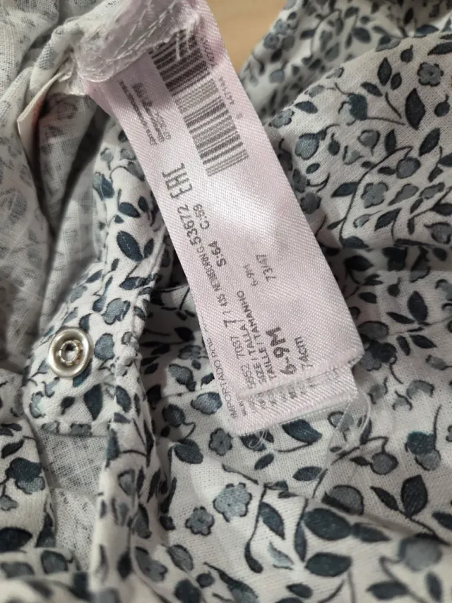 Buzo estampado floral bebé