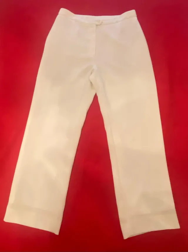 Pantalón Burberrys Vintage Blanco