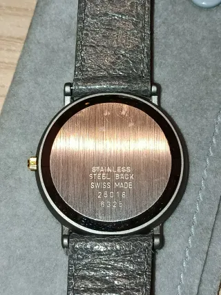 Reloj Lotus Vintage Plata y Negro