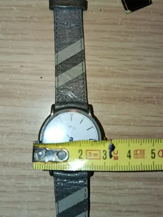 Reloj Lotus Vintage Plata y Negro