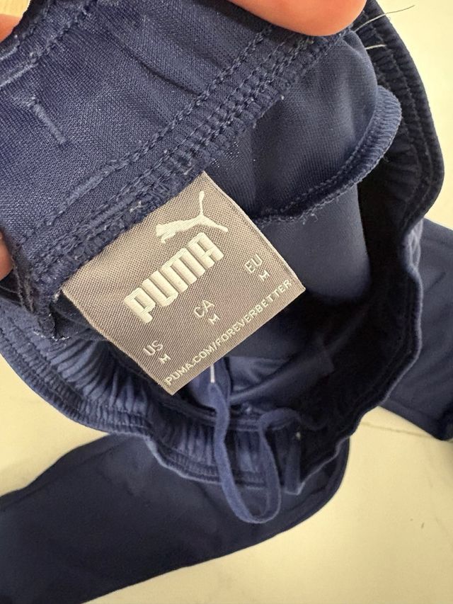 Pantaloni sportivi blu Puma