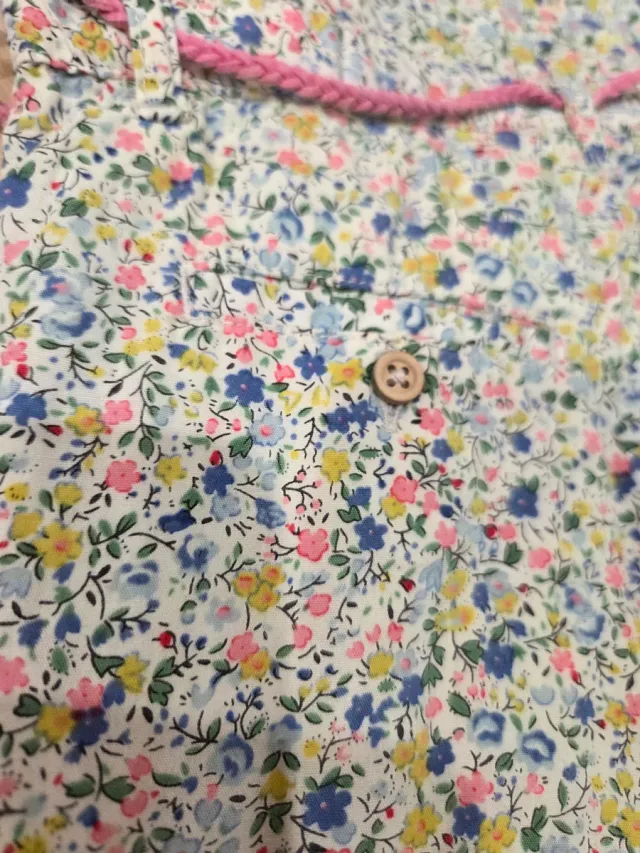 Buzo estampado floral bebé