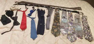 Corbatas, tirantes y cinturones para la farándula