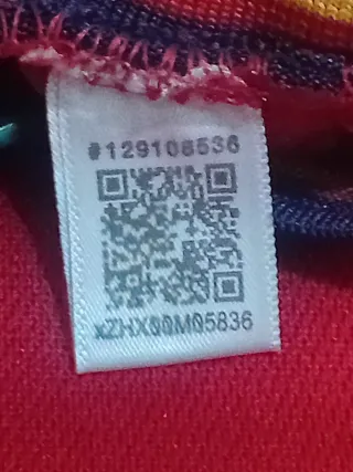 Camiseta fútbol La Roja