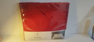 Completo Lenzuola Matrimoniale Aurora Rosso