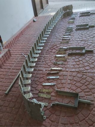 Estructura metálica curva 