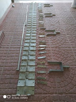 Estructura metálica curva 