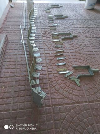 Estructura metálica curva 