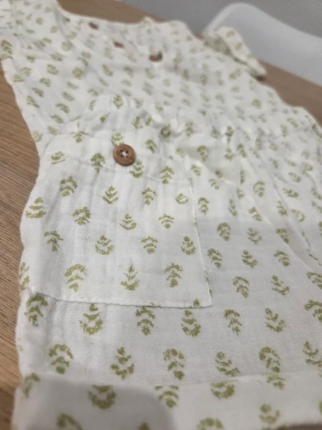 Conjunto bebé estampado floral