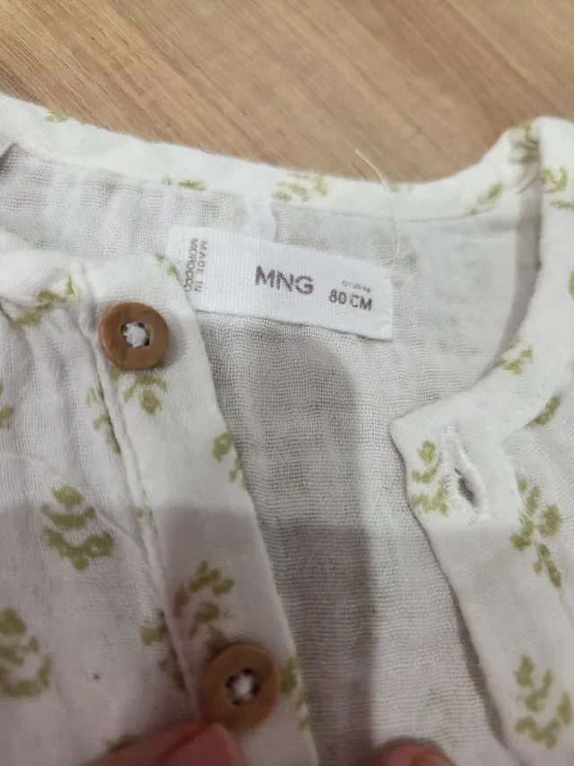 Conjunto bebé estampado floral