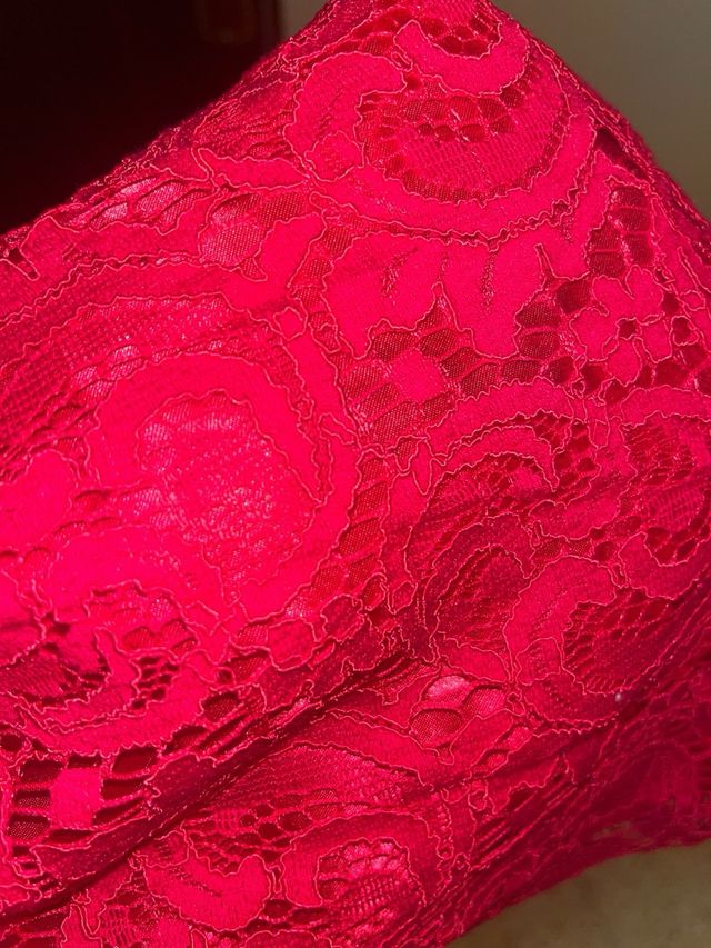 Vestido rojo invitada talla S