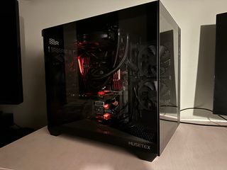 MUSETEX PC Gaming/AI Negro y Rojo