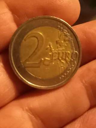 Moneta 2 Euro anno 2008