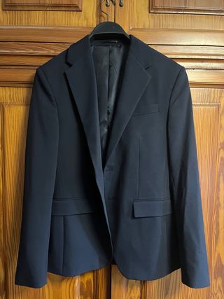 Chaqueta de traje azul