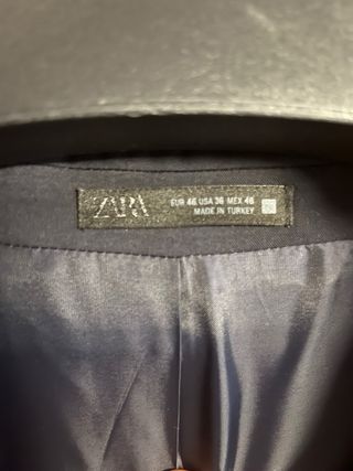 Chaqueta de traje azul