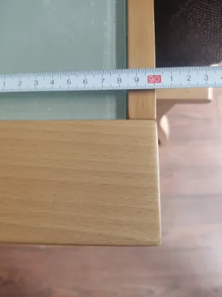 Mesa comedor extensible+4 sillas con reposabrazos