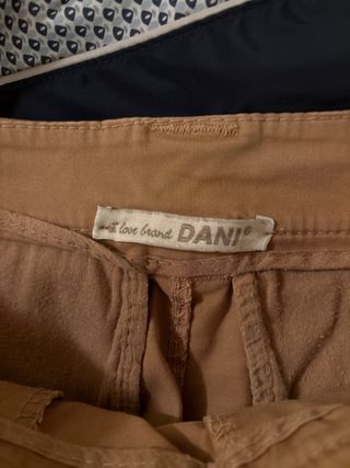 Pantaloni DANI beige/marrone