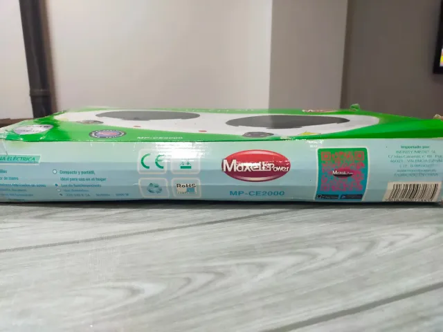 Hornillo Eléctrico Doble Maxell Power