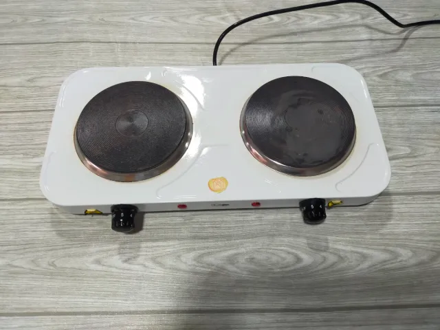 Hornillo Eléctrico Doble Maxell Power