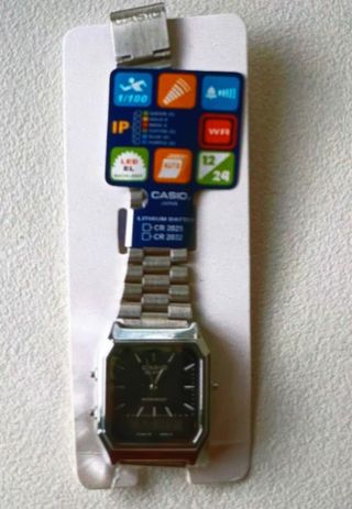 Reloj Casio Analógico-Digital Plata