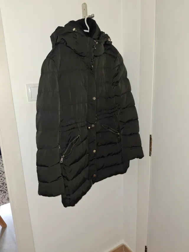 Chaqueta Zara verde oscuro