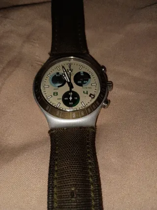 Swatch irony alluminium Cronografo 